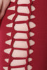 Braided Cutout High Waisted Leggings