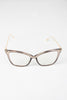 Clear Lense Slight Cat Eye Sunglasses